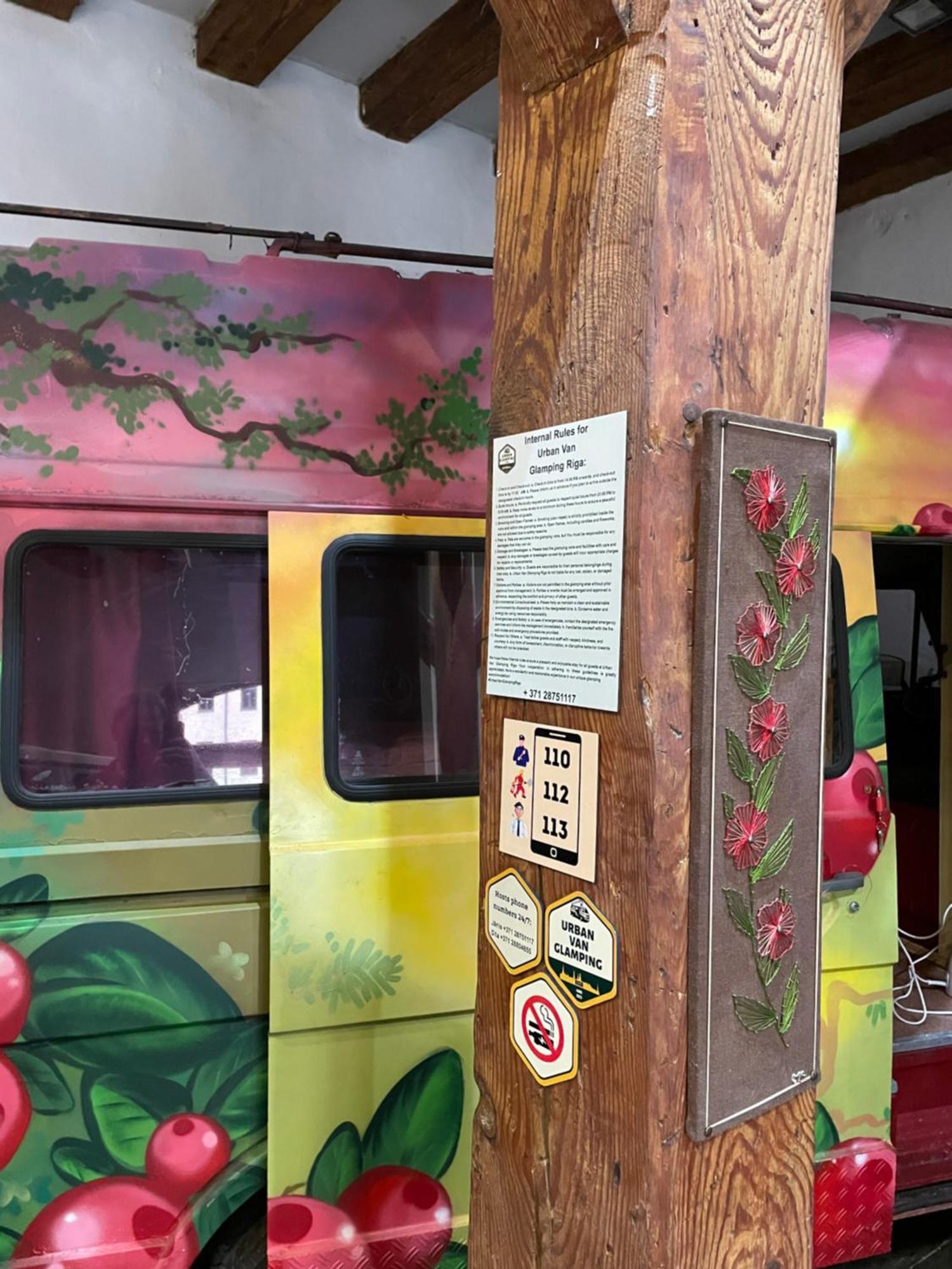 Urban Van Glamping ריגה מראה חיצוני תמונה
