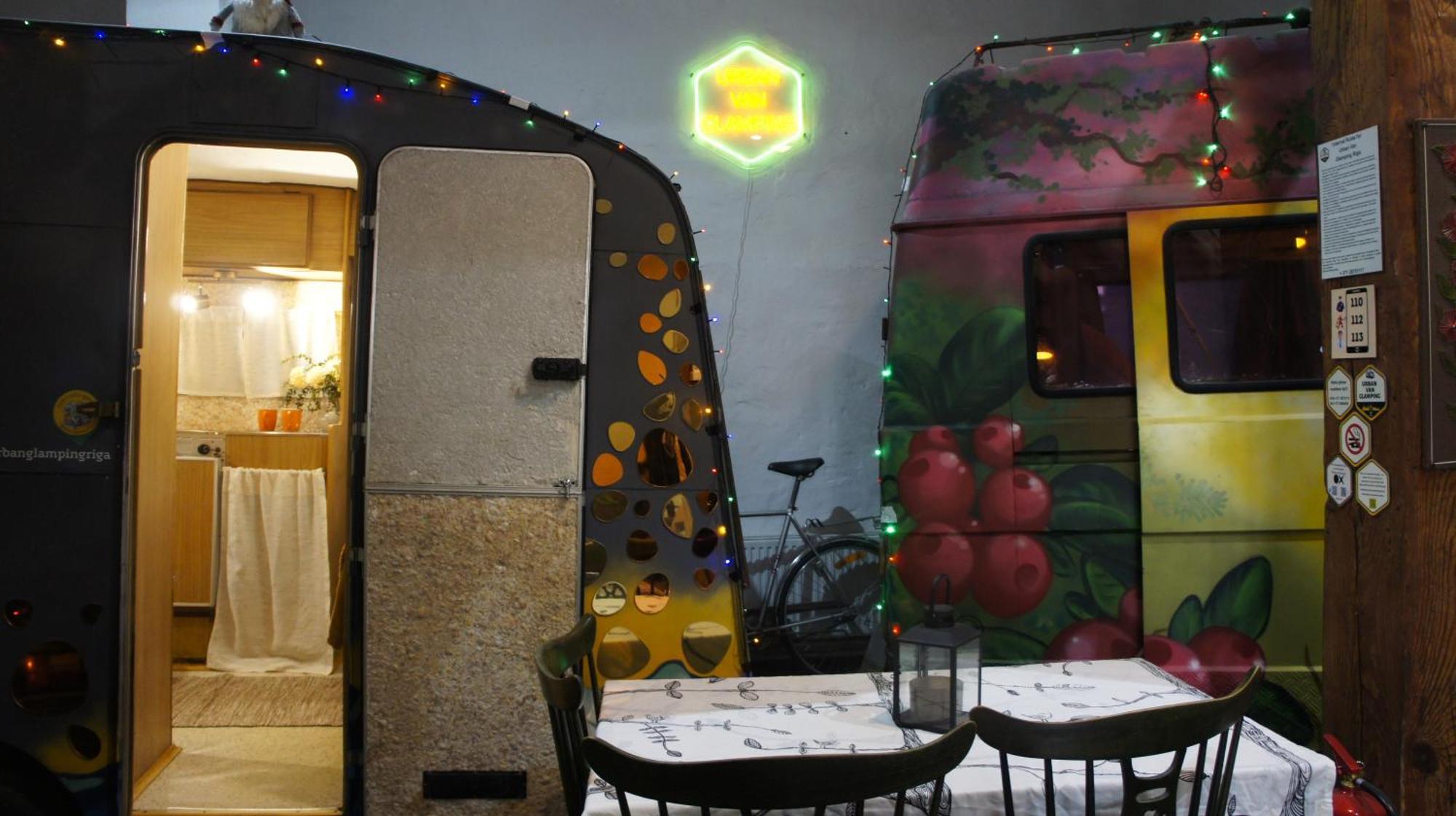 Urban Van Glamping ריגה מראה חיצוני תמונה